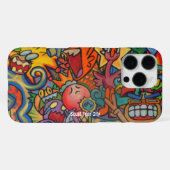 Squid Fear City Phone Hoezen door Casagiovanovic iPhone Hoesje (Achterkant horizontaal)