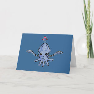 Squid Love Card Kaart