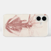 Squid  nautische kunst Case-Mate iPhone case (Achterkant (horizontaal))