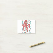 Squid Octopus Animal Undersea Kraken Zee Life Post-it® Notes (Op bureau)