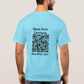 Squid Paint Creations T-shirt (Achterkant)