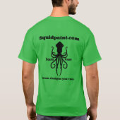 Squid paint logo t-shirt (Achterkant)