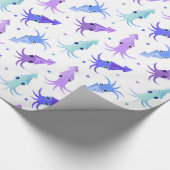 Squid Pattern Cadeaupapier (Hoek)
