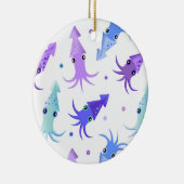 Squid Pattern Keramisch Ornament (Rechts)