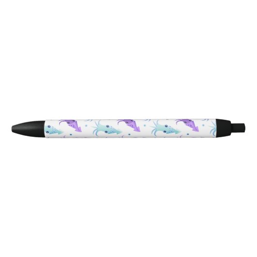 Squid Pattern Zwarte Inkt Pen (Voorkant)