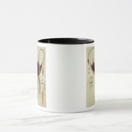 Squid, Pl.2 uit 'Histoire Naturelle' Mok (Midden)