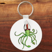 Squid Pope Sleutelhanger (Voorkant)