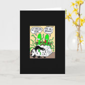 Squid Premanture Ejaculation Funny Wenskaart Kaart (Gele Bloem)