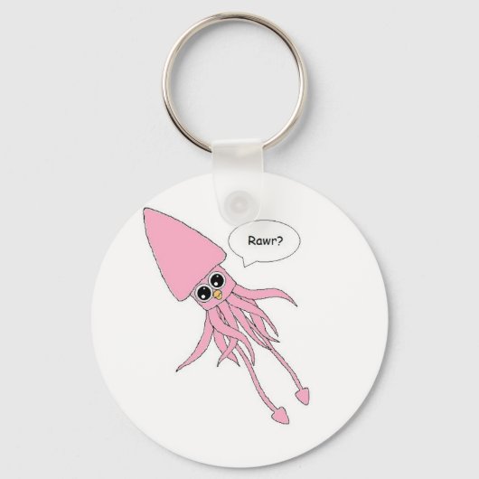 Squid Rawr Sleutelhanger (Voorkant)