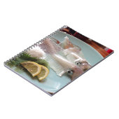 Squid Sashimi Japans maaltijdrooster Notitieboek (Linkerzijde)