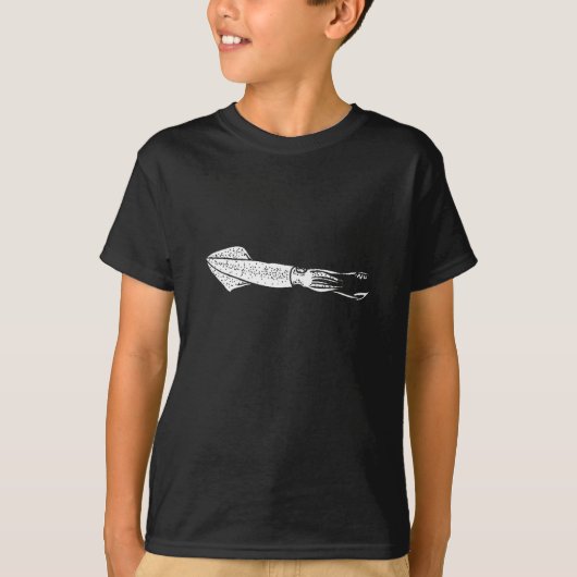 Squid Silhouette T-shirt (Voorkant)