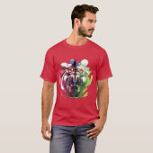 Squid Sisters grappig T-shirt (Voorkant volledig)