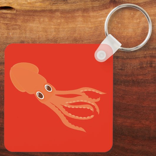 Squid Sleutelhanger (Achterkant)