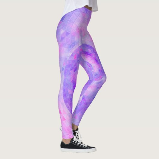 Squid Tentacles Paars Octopus Leggings (Rechts)