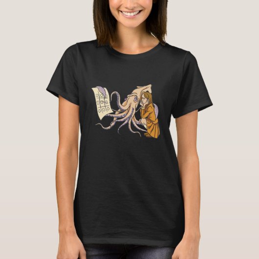 Squid Tick Tack Toe Game  Unique Weird T-shirt (Voorkant)