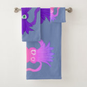 Squid Towel set Bad Handdoek (Insitu)
