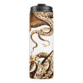 Squid Tumbler Brown Thermosbeker (Voorkant)
