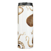 Squid Tumbler Brown Thermosbeker (Achterkant)