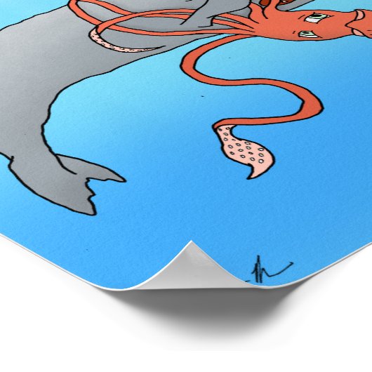 Squid vs. Whale Poster (Hoek)