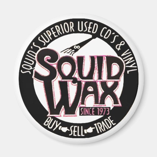 Squid Wax Magnet (Voorkant)
