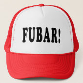Squidbillies FUBAR! Trucker Hat Pet (Voorkant)