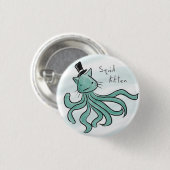 SquidKitten Ronde Button 3,2 Cm (Voorkant /achterkant)