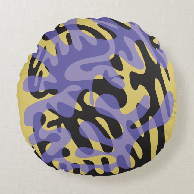 Squidlee Dee Round Pillow Rond Kussen (Voorkant)