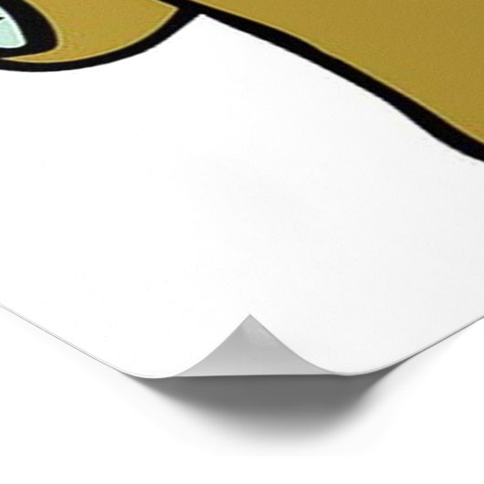 Squidward Dab Poster (Hoek)