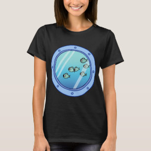 Squidwards Raamschool voor Vissenpoort T-shirt