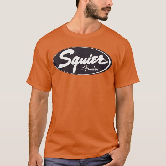 Squier Gitaar retro cadeau T-shirt (Voorkant)