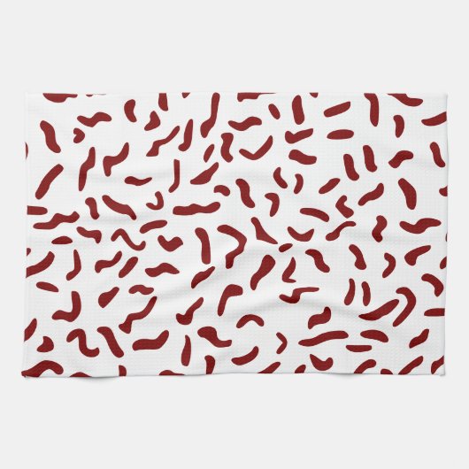 Squiggles Patroon Keuken Handdoek (Horizontaal)