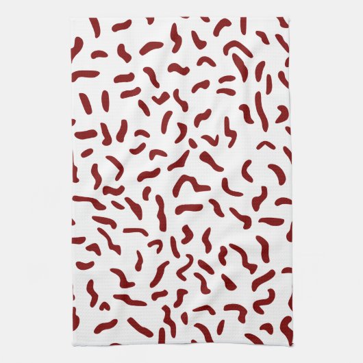 Squiggles Patroon Keuken Handdoek (Verticaal)