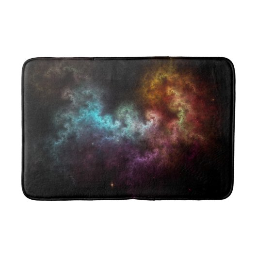 Squiggley Nebula Star Dust Cloud CRQENH Badmat (Voorkant)