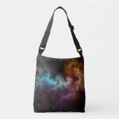 Squiggley Nebula Star Dust Cloud CRQENH Crossbody Tas (Voorkant)