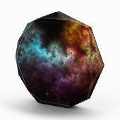 Squiggley Nebula Star Dust Cloud CRQENH Fotoblokken (Rechts)