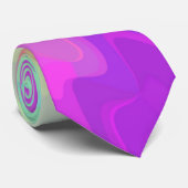 Squiggly Gradient Stropdas (Opgerold)