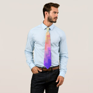 Squiggly Gradient Stropdas