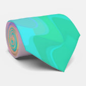 Squiggly Gradient Stropdas (Opgerold)