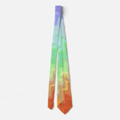 Squiggly Gradient Stropdas (Achterkant)