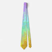 Squiggly Gradient Stropdas (Voorkant)