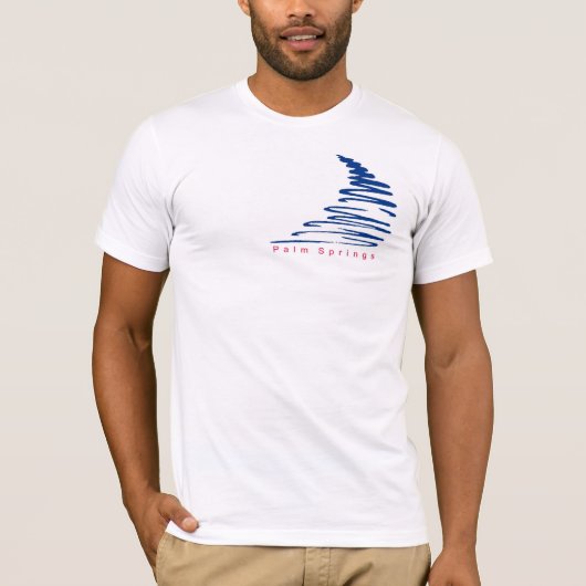 Squiggly Lines_Palm Springs t-shirt (Voorkant)