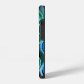 Squiggly Rainbow iPhone Hoesje (Linkerkant)