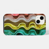 Squiggly Rainbow iPhone Hoesje (Achterkant horizontaal)