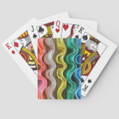 Squiggly Rainbow Pokerkaarten (Achterkant)