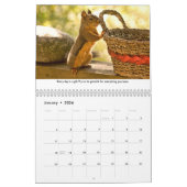 Squiggy the Squirrel Inspirational Wall Calendar Kalender (Jan 2026)