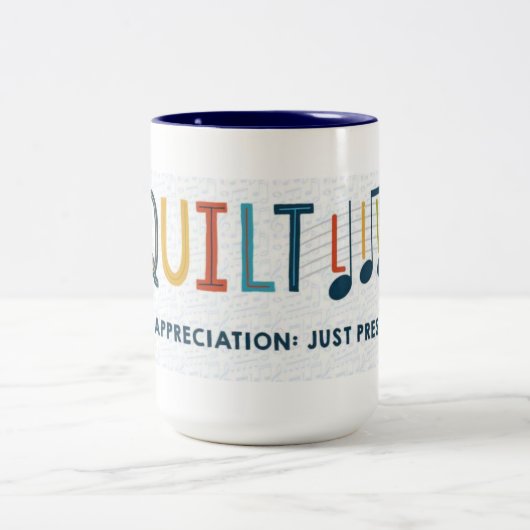 SQUILT LEVEN! Deluxe Two Tone Mok (Center)