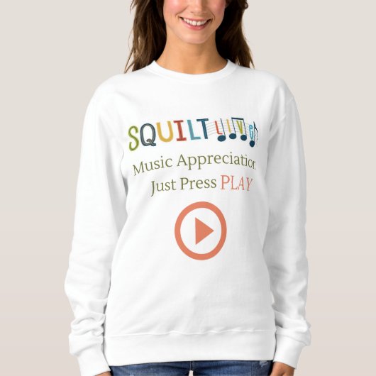 SQUILT LEVEN! Zoetshirt voor dames Trui (Voorkant)