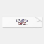 Squints Rock! Bumpersticker (Voorkant)
