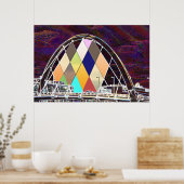 Squinty Bridge Poster afdrukken (Keuken)