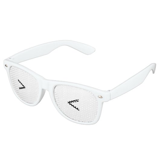 Squinty Eye Cool Shades Party Glasses Retro Zonnebril (Gekanteld)